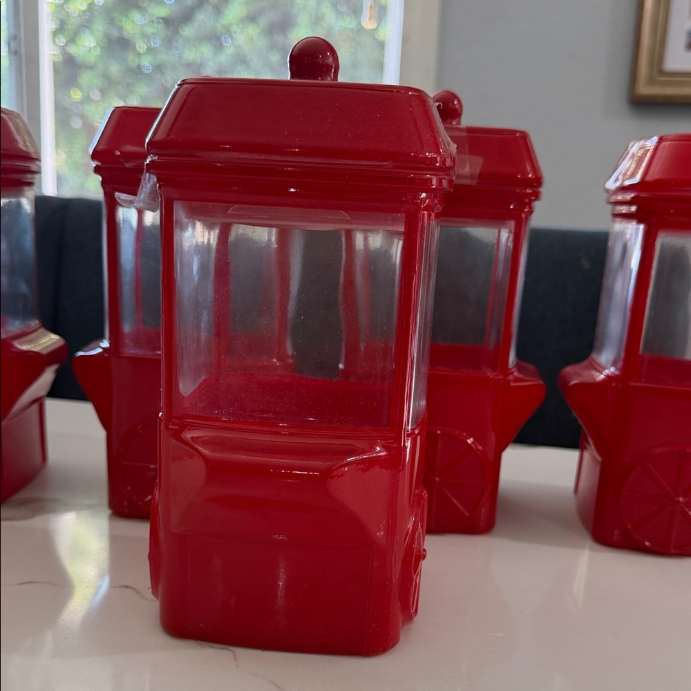 Red Vintage-Style Candy Dispenser